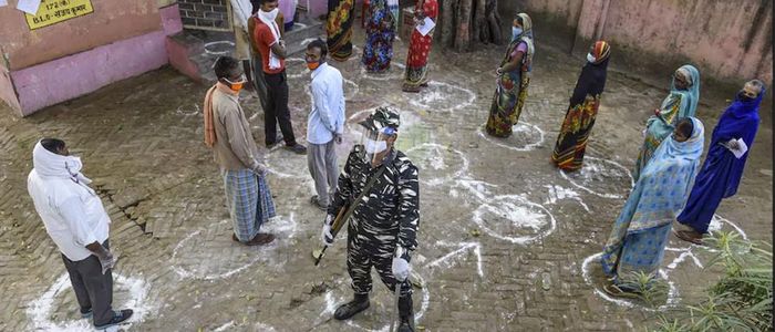 विहारमा गर्भनर, उप–मुख्यमन्त्रीसहित ९४ सदस्यका लागि मतदान